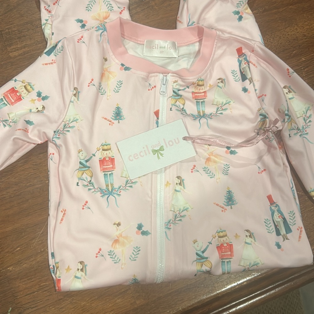Cecil and Lou Nutcracker pajamas